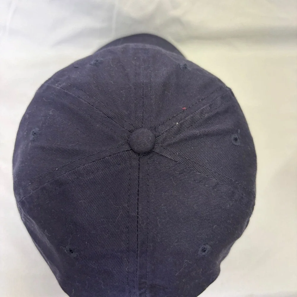 Todd & Sons Hat AAA Cooper Transportation Mens OSFA Navy Blue Snapback Cap